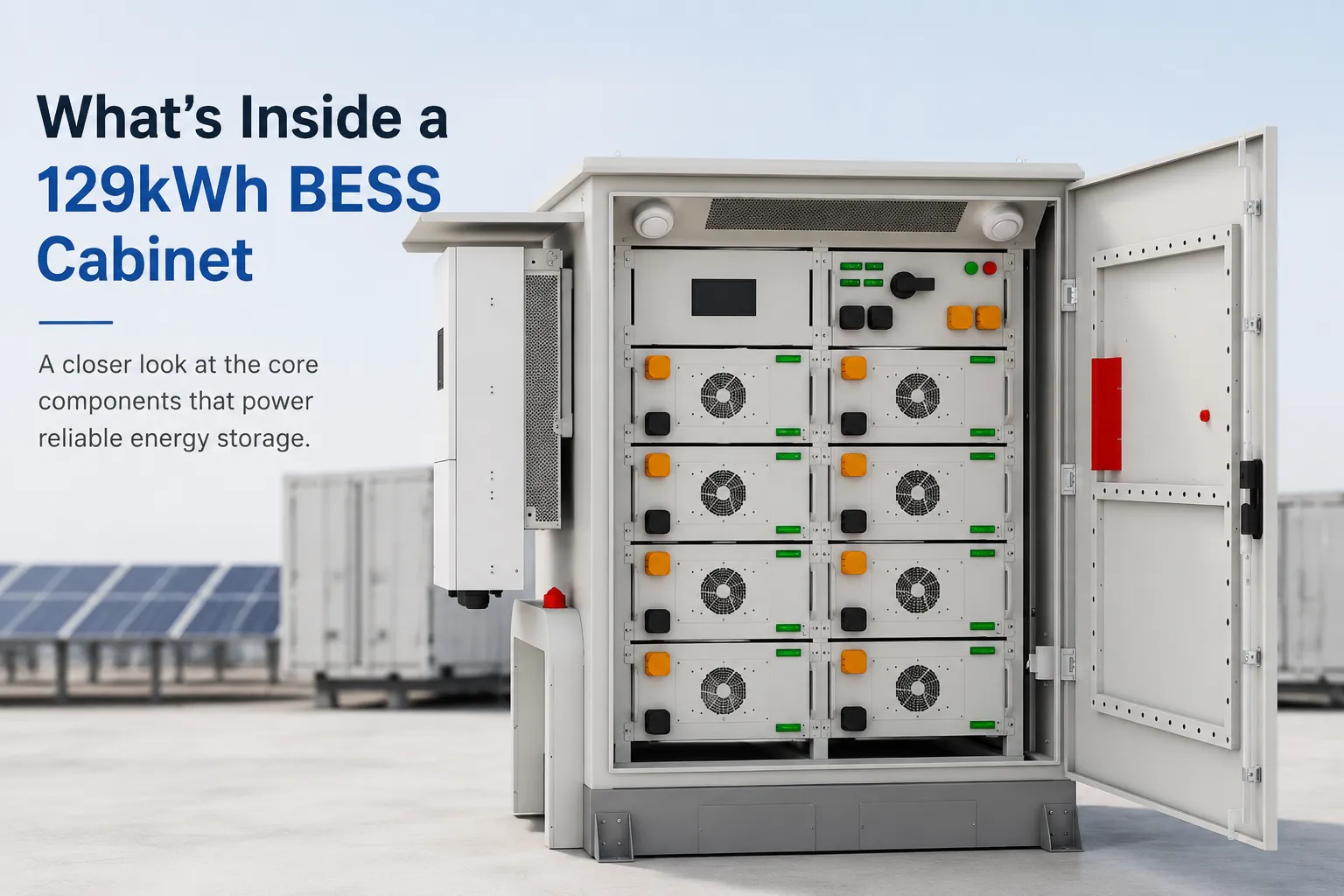 What's Inside a 129kWh BESS Cabinet